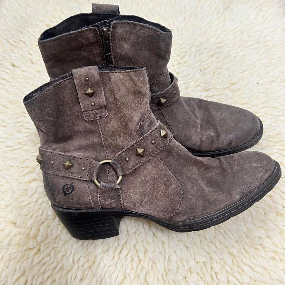 Born Women's Brown and Grey Boots